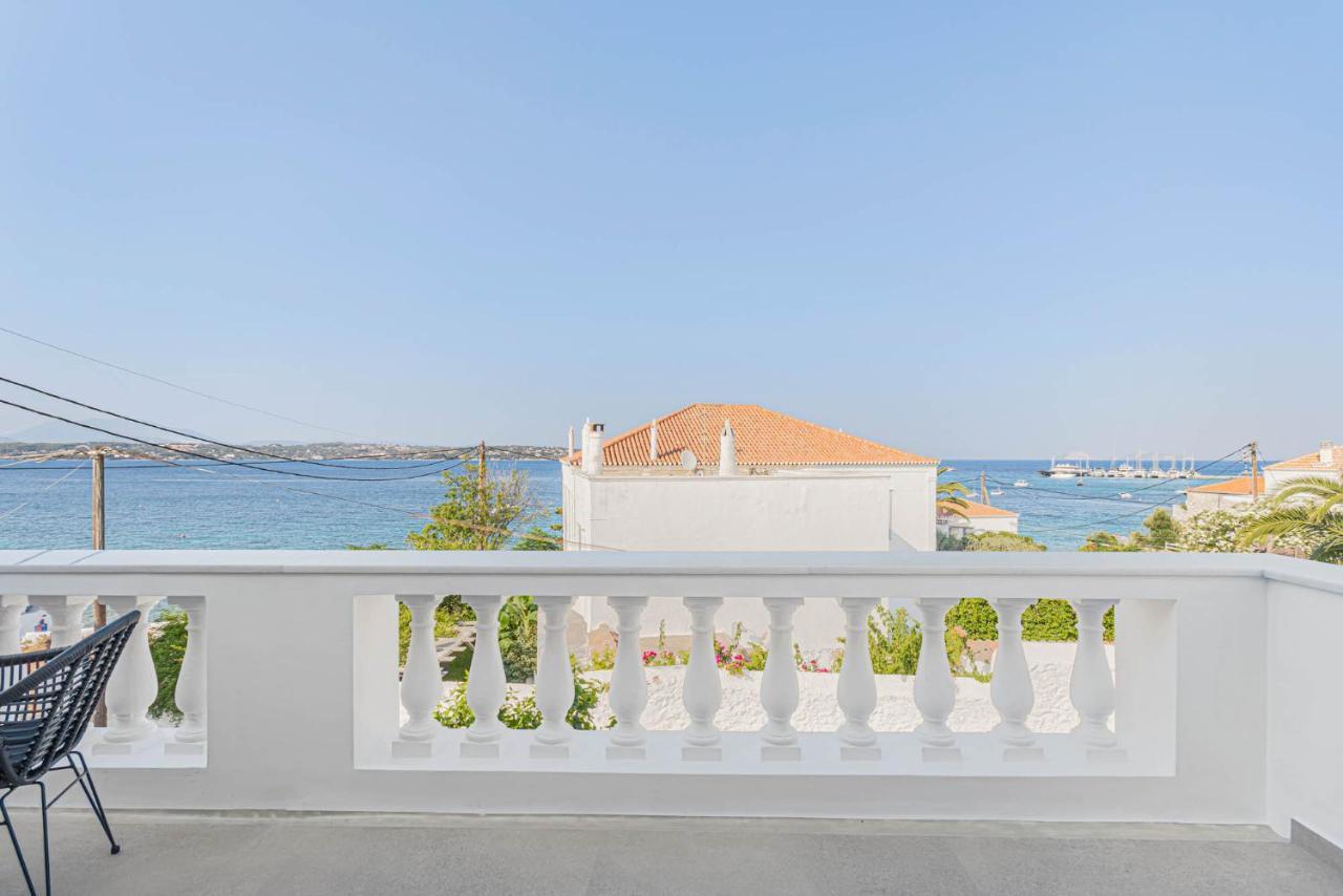 Pearl House - Luxurious New Beach Villa In Spetses Stunning View Ligoneri Exterior photo