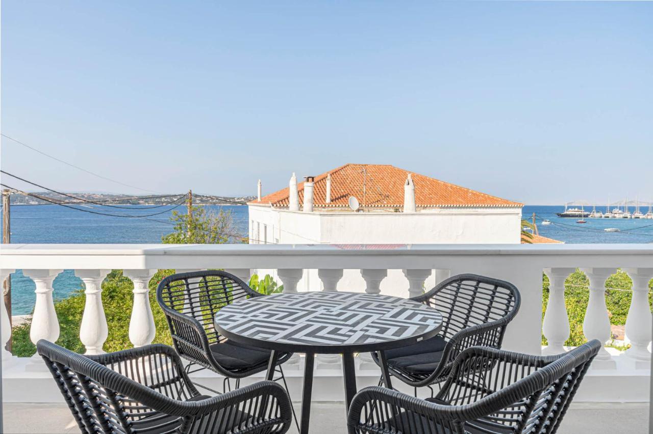 Pearl House - Luxurious New Beach Villa In Spetses Stunning View Ligoneri Exterior photo