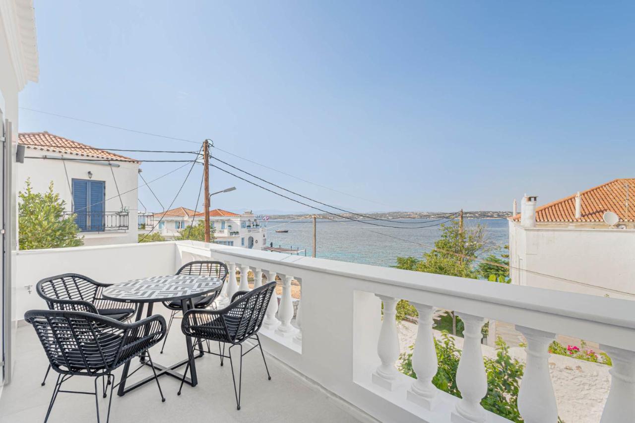 Pearl House - Luxurious New Beach Villa In Spetses Stunning View Ligoneri Exterior photo